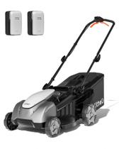 Cortador de Grama LiTHELi 46 cm Sem Fio, Motor Sem Escovas, 25,0 Ah