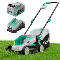 Cortador de grama sem fio Litheli 20V 13 polegadas com bateria de 4,0 Ah