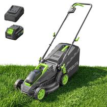 Cortador de grama sem fio Steelite 33 cm 21V sem escovas com saco de 30 L Cortador de grama sem fio Steelite 33 cm 21V sem escovas com saco de 30 L