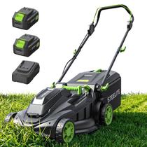 Cortador de Grama Steelite 40V 43 cm 2 em 1 com Coletor e Função de Mulching
