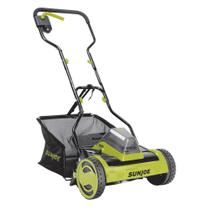 Cortador de Grama Sun Joe 15" de Corte, Saco de 45L, 360W Sem Fio Cortador de Grama Sun Joe 15" de Corte, Saco de 45L, 360W Sem Fio