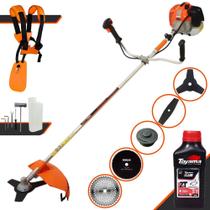 Cortador de Grama Vulcan VR620H À Gasolina 62cc 3HP 12.500rpm Roçadeira Lateral Completa Com 5 Opções de Cortes Faca 2 Pontas, 3 Pontas, 40 Dentes Vídea, 80 Dentes e Carretel Nylon + ÓLEO TOYAMA 2T Cortador de Grama Vulcan VR620H À Gasolina 62cc 3HP 12.500rpm Roçadeira Lateral Completa Com 5 Opções de Cortes Faca 2 Pontas, 3 Pontas, 40 Dentes Vídea, 80 Dentes e Carretel Nylon + ÓLEO TOYAMA 2T