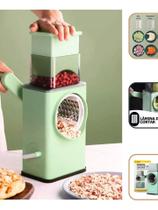 Cortador De Legumes 3 em 1 - Ralador, Triturador e Fatiador! Cortador De Legumes 3 em 1 - Ralador, Triturador e Fatiador!