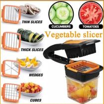 Cortador De Legumes 5 Em 1 Frutas Legumes Verduras Nice Dicer