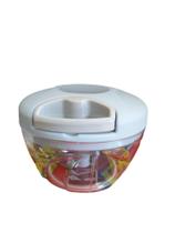 Cortador de legumes, com 3 lâminas,base antiderrapante e lâmina removível.