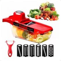 Cortador De Legumes Fatiador Ralador Profissional 6 Em 1 Cortador De Legumes Fatiador Ralador Profissional 6 Em 1