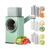 Cortador De Legumes Multifuncional, Ralador, Triturador, Cortador De Frutas Com Cabo Rotativo, Cortador De Legumes Multifuncional, Ralador, Triturador, Cortador De Frutas Com Cabo Rotativo,