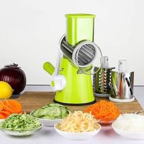 Cortador de Legumes Verde Inovação em 03 Tipos de Lâminas para Condimentos e Chocolate