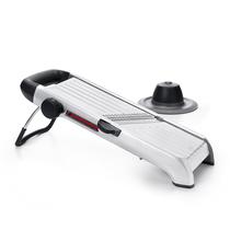 Cortador de mandolinas OXO Steel Chef's 2.0 com lâminas para fatias