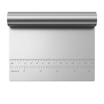 Cortador de Massa Aço Inox com Medidas Gravadas Régua Espátula e Raspador Multiuso Cozinha Profissional e Amadora Top Pizzaria Padaria Confeitaria Cortador de Massa Aço Inox com Medidas Gravadas Régua Espátula e Raspador Multiuso Cozinha Profissional e Amadora Top Pizzaria Padaria Confeitaria