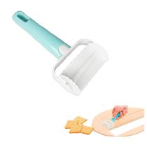 Cortador De Massa Culinário Portátil Rolo Quadrado