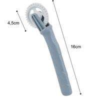 Cortador de Massas Carretilha Keita Fecha e Corta Pastéis, Risoles