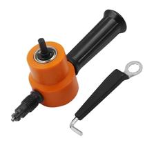 Cortador De Metal Para Furadeira Nibbler Com Chave Acessorio Laranja Cortador De Metal Para Furadeira Nibbler Com Chave Acessorio Laranja