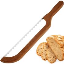 Cortador De Pão De Aço Inoxidável, Fatiador De Bagel Serrilhado, Ferramenta De Cozimento Portátil