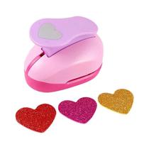 Cortador De Papel Em Forma De Coração Aleatório 8/16/25/38/50mm Para DIY, Embossing E Scrapbooking