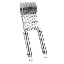 Cortador de pastelaria e pizza em aço inoxidável ajustável Cortador de pastelaria e pizza em aço inoxidável ajustável