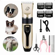 Cortador de Pelo de Alta Potência para Pets Equipamento Profissional Sem Ruído Cortador de Pelo de Alta Potência para Pets Equipamento Profissional Sem Ruído