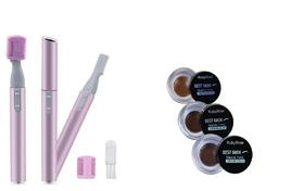 Cortador de pelos faciais elétrico Pomadas de Sobrancelhas Cortador de pelos faciais elétrico Pomadas de Sobrancelhas