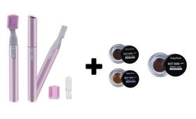Cortador de pelos faciais elétrico Pomadas de Sobrancelhas Cortador de pelos faciais elétrico Pomadas de Sobrancelhas