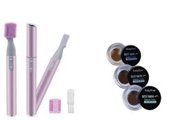 Cortador de pelos faciais elétrico Pomadas de Sobrancelhas Cortador de pelos faciais elétrico Pomadas de Sobrancelhas