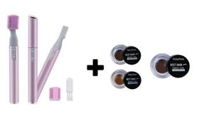 Cortador de pelos faciais elétrico Pomadas de Sobrancelhas Cortador de pelos faciais elétrico Pomadas de Sobrancelhas