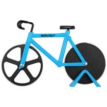 Cortador de pizza Ninonly Bicycle em aço inoxidável antiaderente