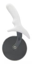 Cortador De Pizza Profissional Lâmina 10cm Aço Inox Branco 123Util Cortador De Pizza Profissional Lâmina 10cm Aço Inox Branco 123Util