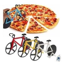 Cortador De Pizza Tipo Bike Amarelo Basic Kitchen