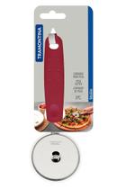 Cortador de Pizza Tramontina Aço Inox Vermelho Cortador de Pizza Tramontina Aço Inox Vermelho