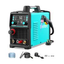 Cortador de plasma bestarc, Pilot Arc Tecnologia de sensor de ar 110/220V BTC500DP 10ª geração, máquina de corte a plasma digital com tela de 50 Amps (BTC500DP 10GEN 110/220V)