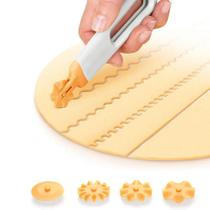 Cortador De Rolo De Treliça Para Pizza, Roda De Rede De Plástico, Ferramenta De Cozimento,