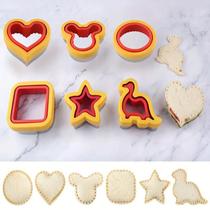 Cortador de Sanduíche em Aço Divertido Forma Lancheirinha