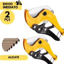 Cortador De Tubos Alicate Corta Cano Pvc Alicate Rápido 42mm 1.5/8 com Trava de Segurança Ideal para Cortador De Tubos Alicate Corta Cano Pvc Alicate Rápido 42mm 1.5/8 com Trava de Segurança Ideal para