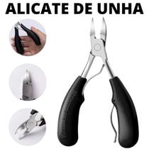 Cortador De Unha Alicate Curvo Aço Inox Unhas De Pé E Mão - Magideal