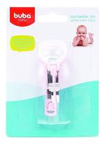 Cortador De Unha C/lupa Rosa Multikids Bebê Higiene Infantil