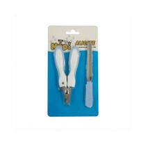 Cortador De Unha Com Lixa Azul Para Cães Azul Napi 13cm Cortador De Unha Com Lixa Azul Para Cães Azul Napi 13cm