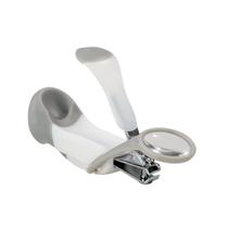 Cortador De Unha Com Lupa Cinza Buba 12744 Cortador De Unha Com Lupa Cinza Buba 12744