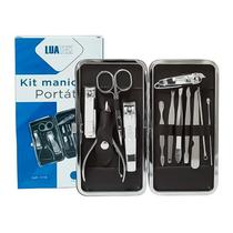 Cortador De Unha Kit Masculino Feminino 12pc Manicure Tesoura