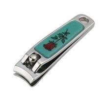 Cortador de unha portátil de viajem com correntinha e desenhos Cortador de unha portátil de viajem com correntinha e desenhos
