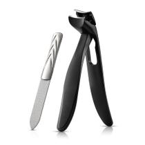 Cortador de unhas BEZOX para unhas grossas com lixa de metal