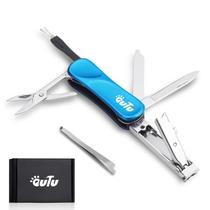 Cortador de Unhas Chaveiro OUTU Multitool 7 em 1 Azul Cortador de Unhas Chaveiro OUTU Multitool 7 em 1 Azul