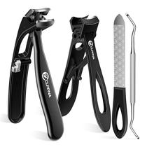 Cortador de unhas CLPPNA, mandíbula larga, unha e unha angular