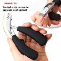 Cortador de Unhas Curvo Anti-Respingo - Para Unhas Grossas com Armazenamento