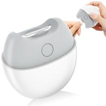 Cortador de unhas elétrico automático SCAIKTIG com branco claro Cortador de unhas elétrico automático SCAIKTIG com branco claro
