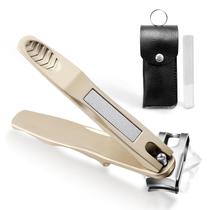 Cortador de Unhas ILLFER com Alça Longa Rotativa 360° - Ideal para Idosos