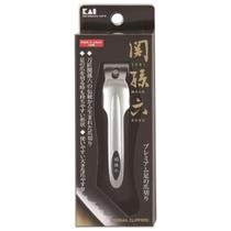 Cortador de unhas KAI em aço inoxidável japonês com lixa de unhas lateral