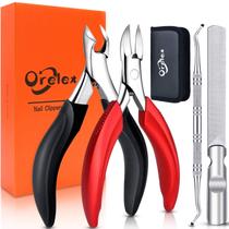 Cortador de unhas Orelex para idosos, unhas grossas com alça longa Cortador de unhas Orelex para idosos, unhas grossas com alça longa
