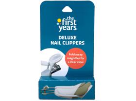Cortador de unhas para bebês The First Years Deluxe com lupa