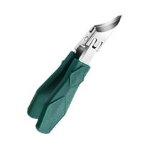 Cortador De Unhas Resistente Com Abertura Larga E Curvada, Anti-respingo, Para Unhas Grossas E - NONE