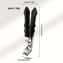 Cortador De Unhas Sênior Com Mandíbula Larga, Cabeça Angular, Aço Inoxidável, Cortador De Unhas Dos